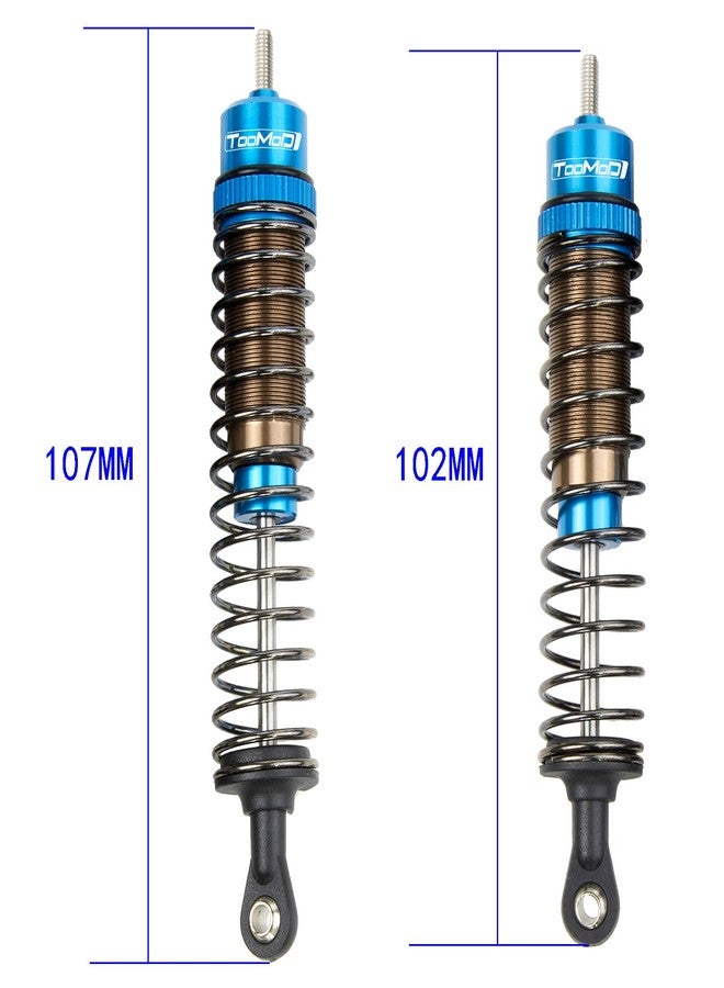 TOOMOD CW-01 RC Car Oil Shocks Absorber Damper For Tamiya 1/12 Lunch Box Midnight Pumpkin #58727#58499 CW01 Chassis Upgrades Parts (Blue) - Image 2
